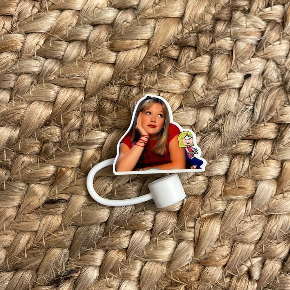 Disney Lizzie McGuire Stanley cup/tumbler straw topper or straw cover